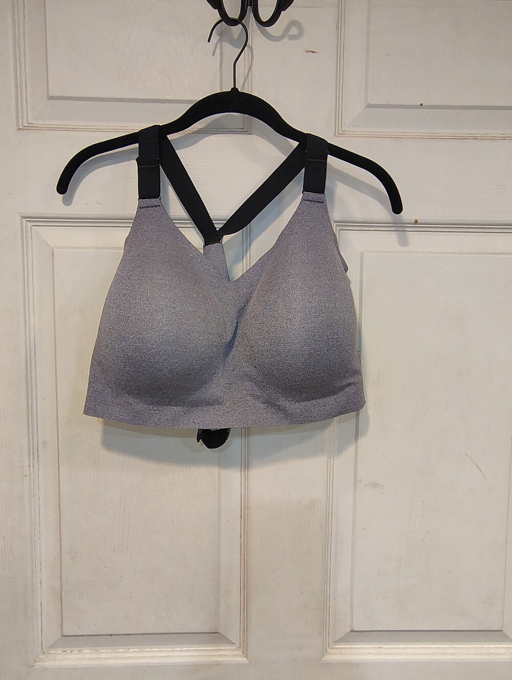 NWOT All In Motion Size XXL Black/Grey Sports Bra